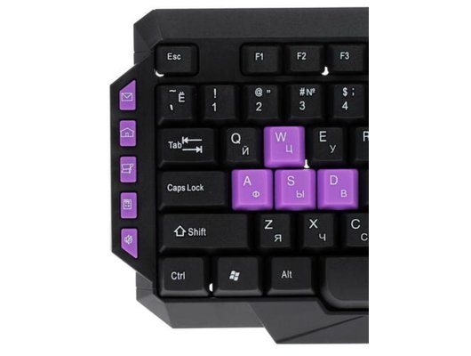 Клавиатура проводная игровая Qumo Desert Eagle Pro